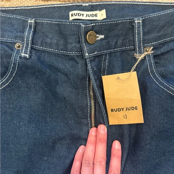 Rudy Jude Adult Utility Jeans - Classic Indigo NWT - Picture 5 of 7